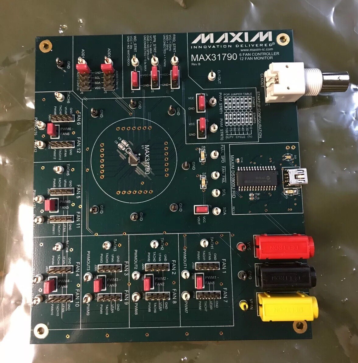 Maxim Integrated Digi-Key Kit Eval for MAX31790 MAX31790EVKIT