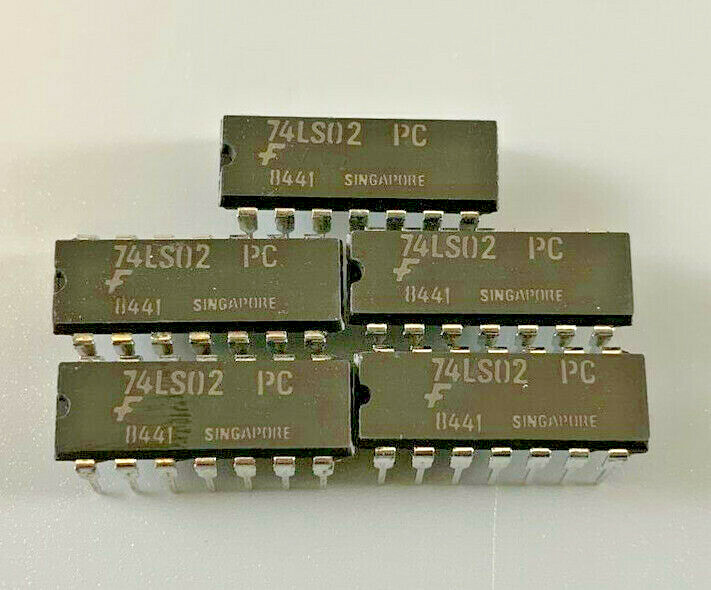 (LOT OF 10) FAIRCHILD 74LS02PC 14PIN-DIP 280-22001-234