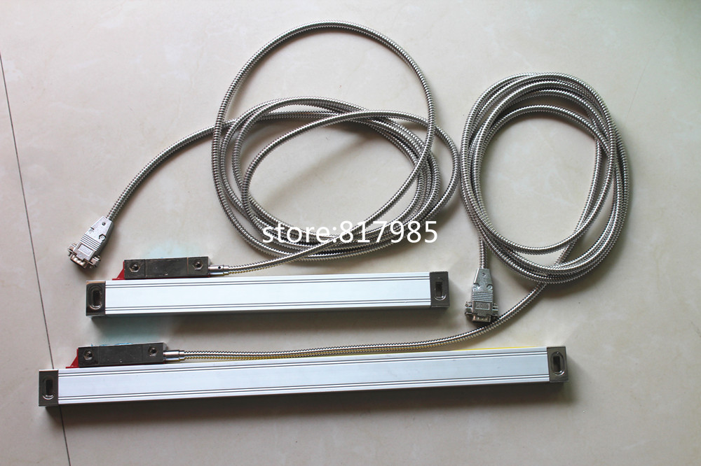 2 Axis digital readout with 2pcs linear scale / linear encoder / linear ruler