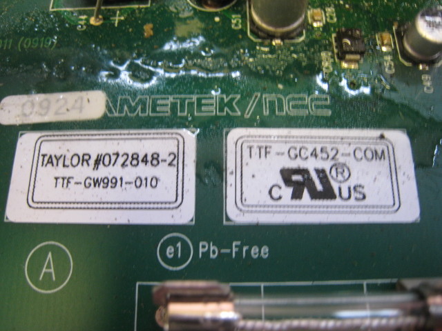 Ametek NCC MPC-GW990-011 Program Control Circuit Board TFF-GW991-010