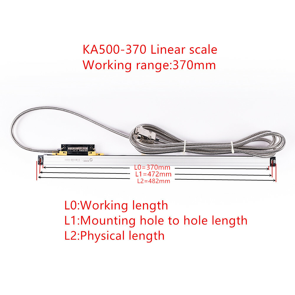 Sino KA500 70mm-470mm (18*20mm)slim linear scale 5microm