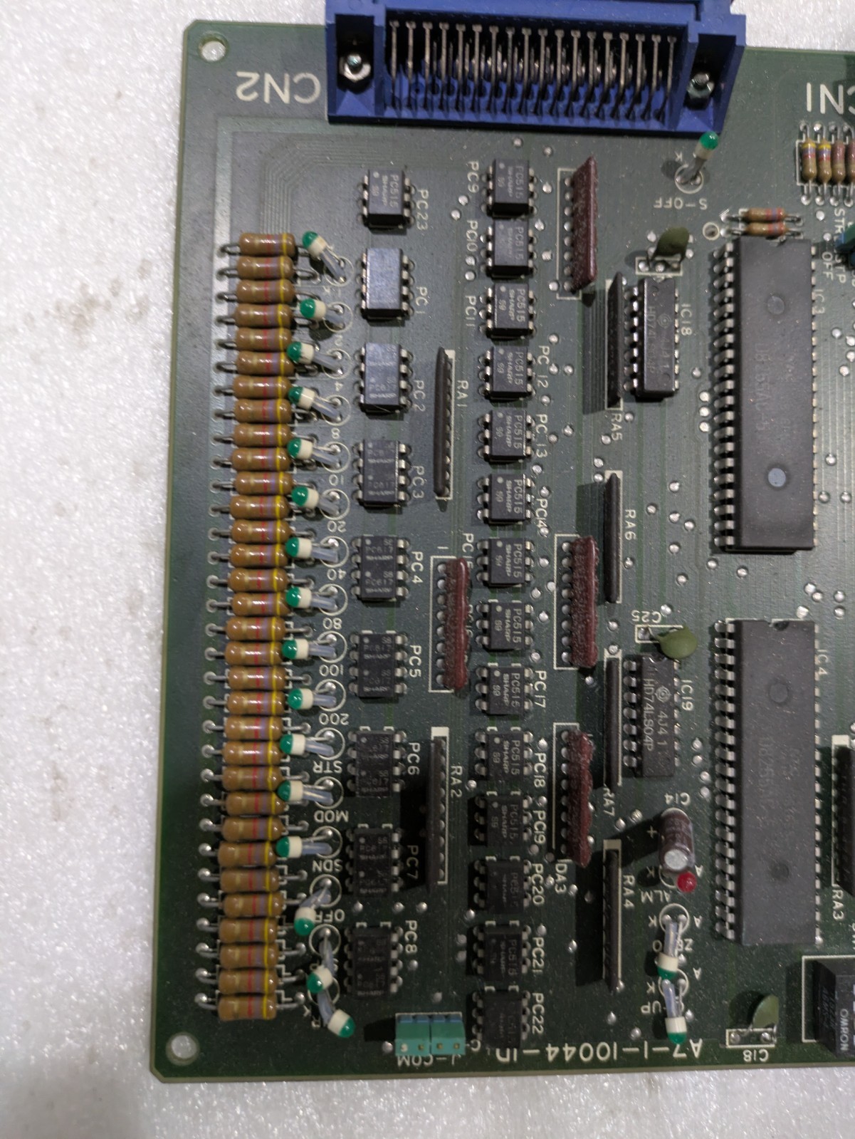 Hitachi Seiki A7-1-10044-ID Sanyo Denki Position Control Board APC-1E HC400-40