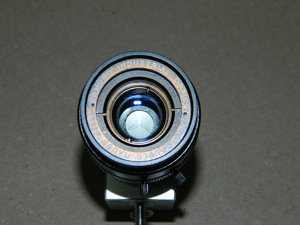 Hitachi KP-M32AN Industrial Vison Camera & Edmunds 35MM 54689 Double Glass Lens