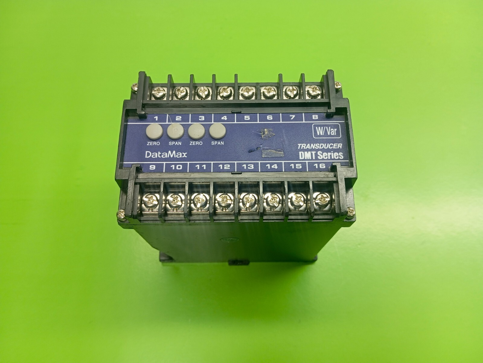 DataMax DMT-WR1 W/Var Single Phase Transducer DMT Series DMTWR1 1-Phase 2-Wire