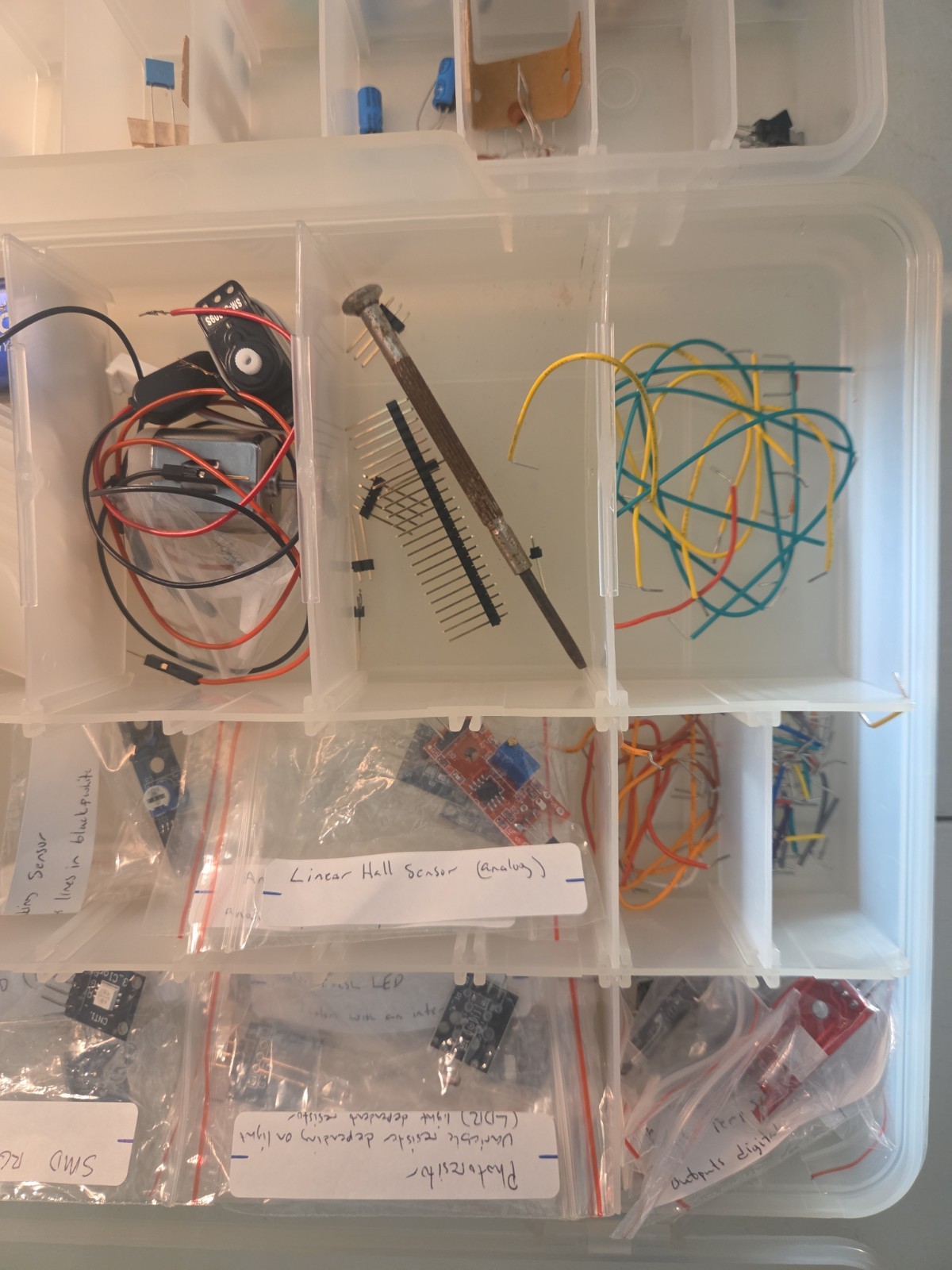 Misc. Electrical Arduino Kit Lots Of Random Both Cases Included