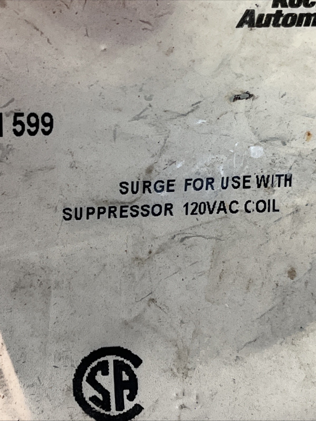 NEW – ALLEN BRADLEY 599-K04 SURGE SUPPRESSOR