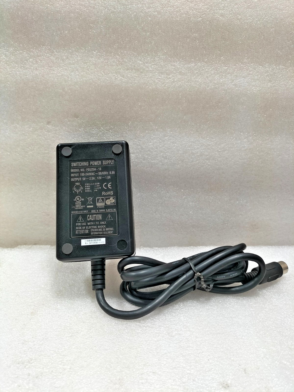 RS 454-5119 OEP 5 VDC12 VDC OUTPUT POWER SUPPLY