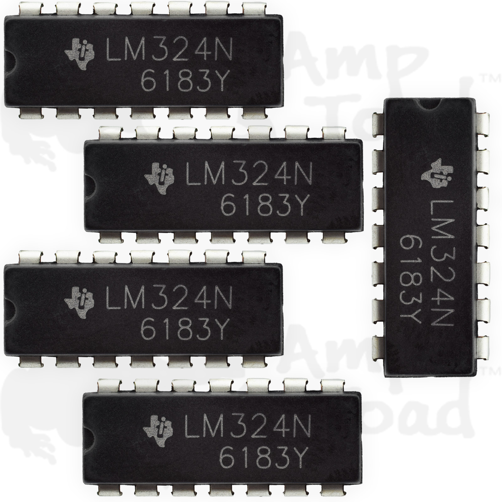 LM324N Quad Operation Amplifier (Op Amp) – 3V to 32V