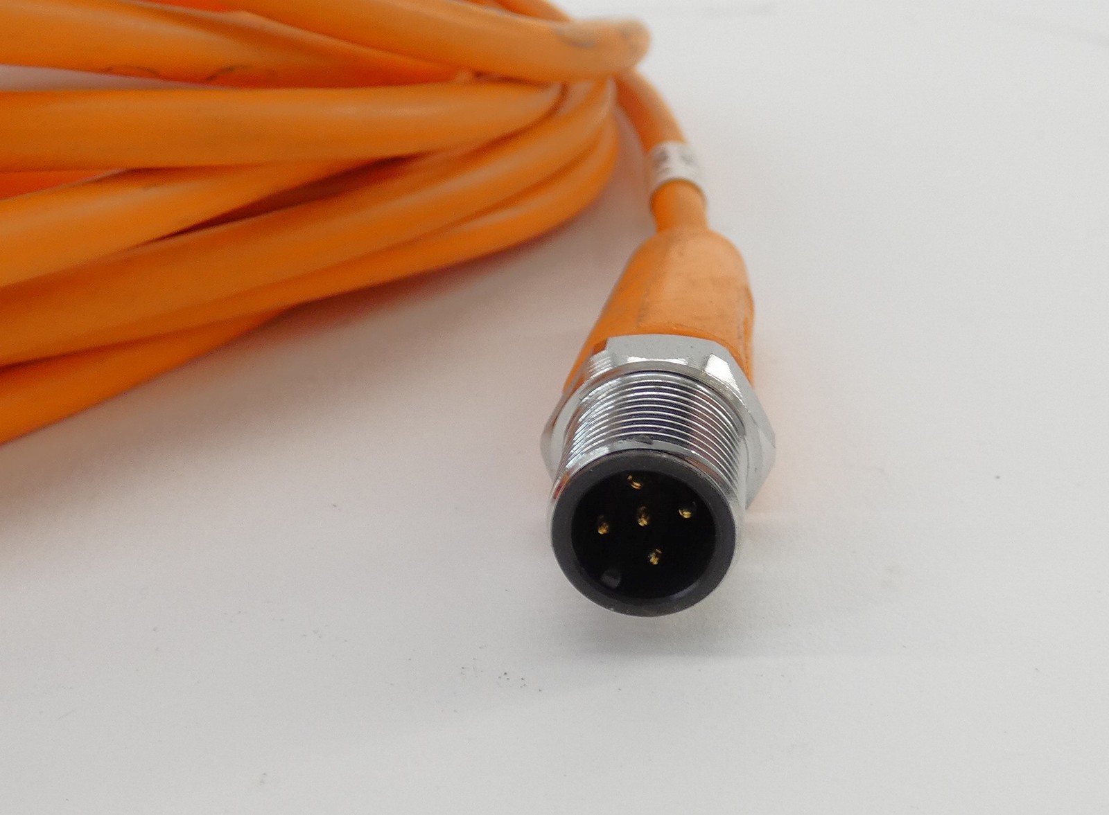 Ifm EVT062 Orange PVC Connection Cable 600VAC/600VDC