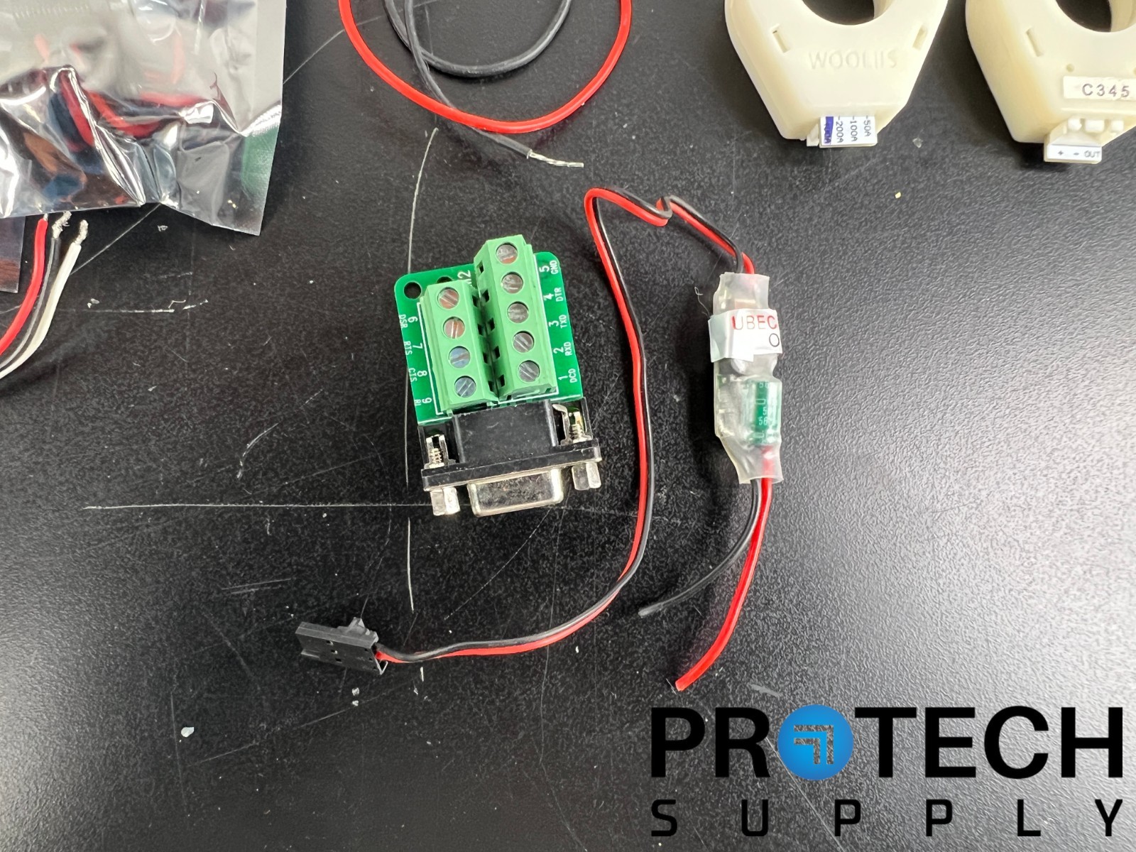 Lot of Misc LED Indicators / Breadboard / KH PCB / Pressure Sensor