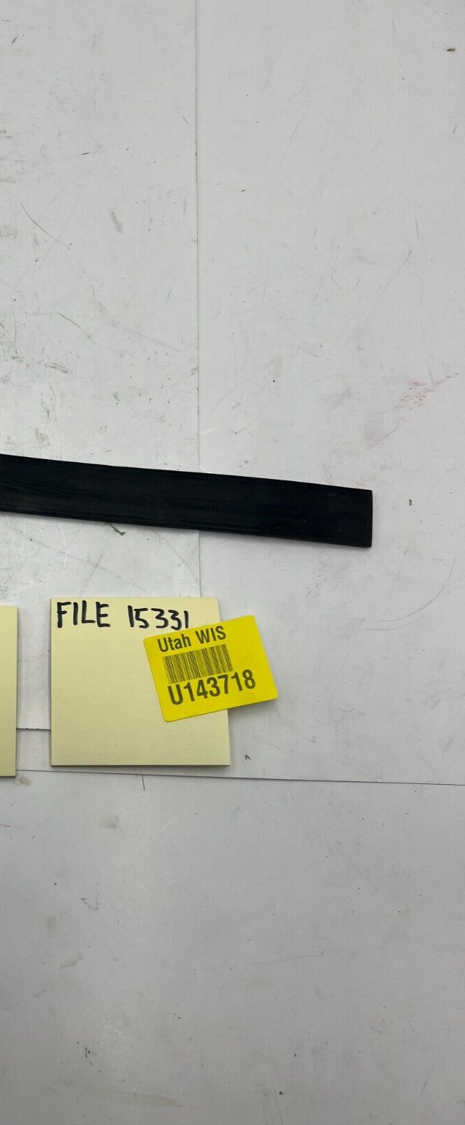 (QTY 2) Gates Black Rubber Anti-Static Strap for Scissor Lift 4240147 13″