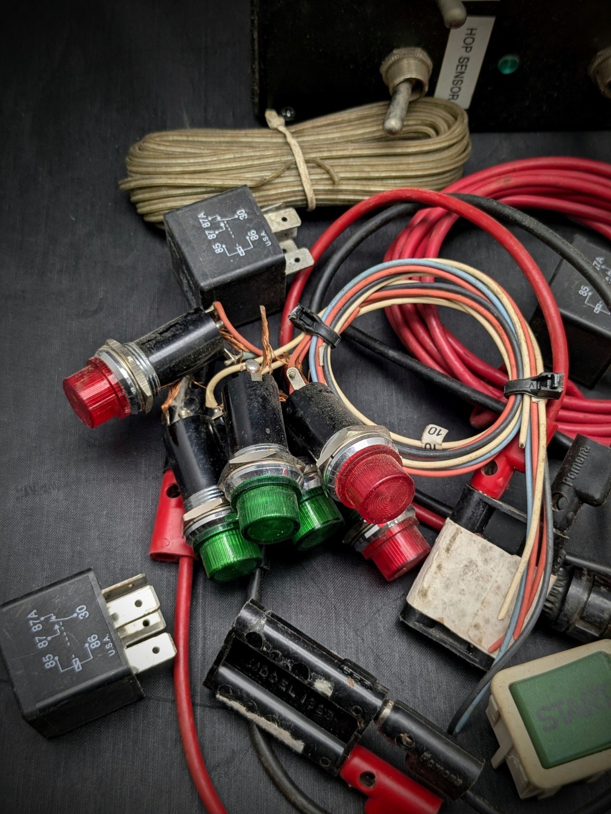 Lot – Used Electronic Parts Variety Switches, etc. DIY Tinkering Prototype parts