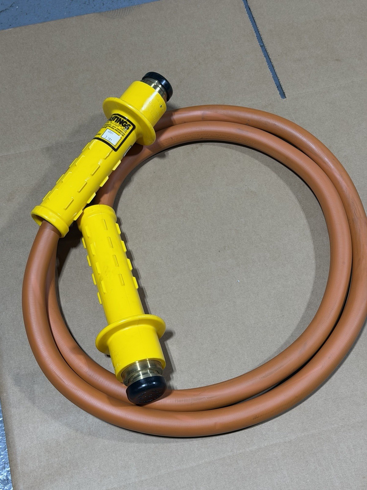 Hastings / Kearney Linesman Insulated Jumper Cable 10FT