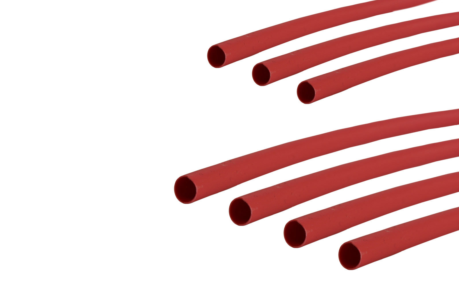 7 Lot TEMCo 1/4″ Marine Heat Shrink Tube 3:1 Adhesive Glue Lined 12″ long RED
