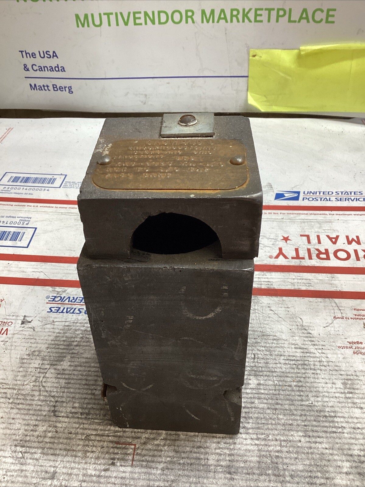 ERICO CADWELD STD XAC-2Q2C MOLD XA 4/0 RUN & TAP 1/0 #150 CART ED4U 3295