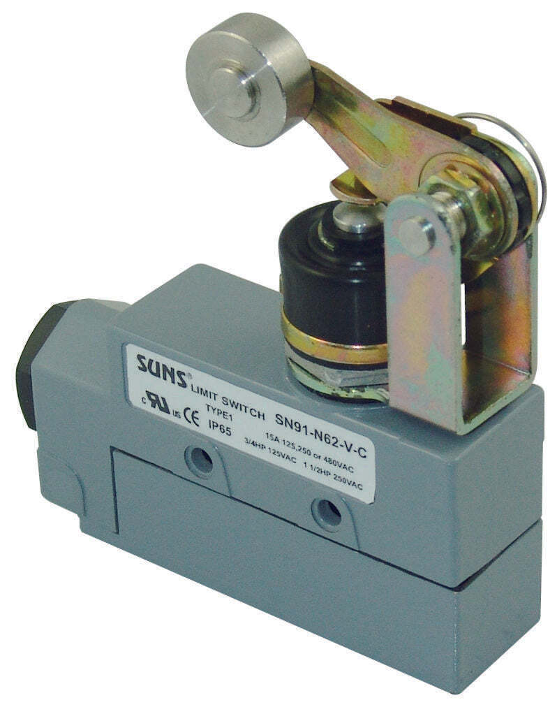 SUNS SN9D-N62-A Sealed Roller Lever DPDT Limit Switch 2NO/2NC DTE6-2RN2 DTE62RN