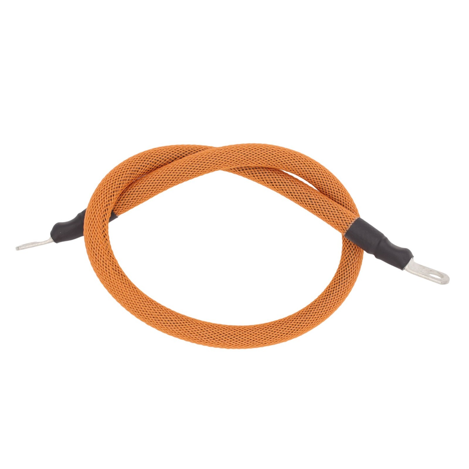 2 AWG Gauge Custom Battery Cable Copper Braided (Orange)