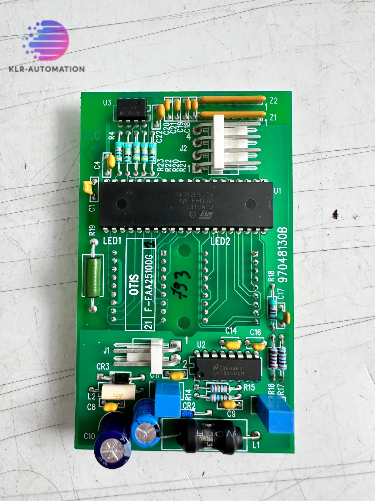 OTIS F-FAA25100G Segment Display Floor Indication CPI7 MOD2000