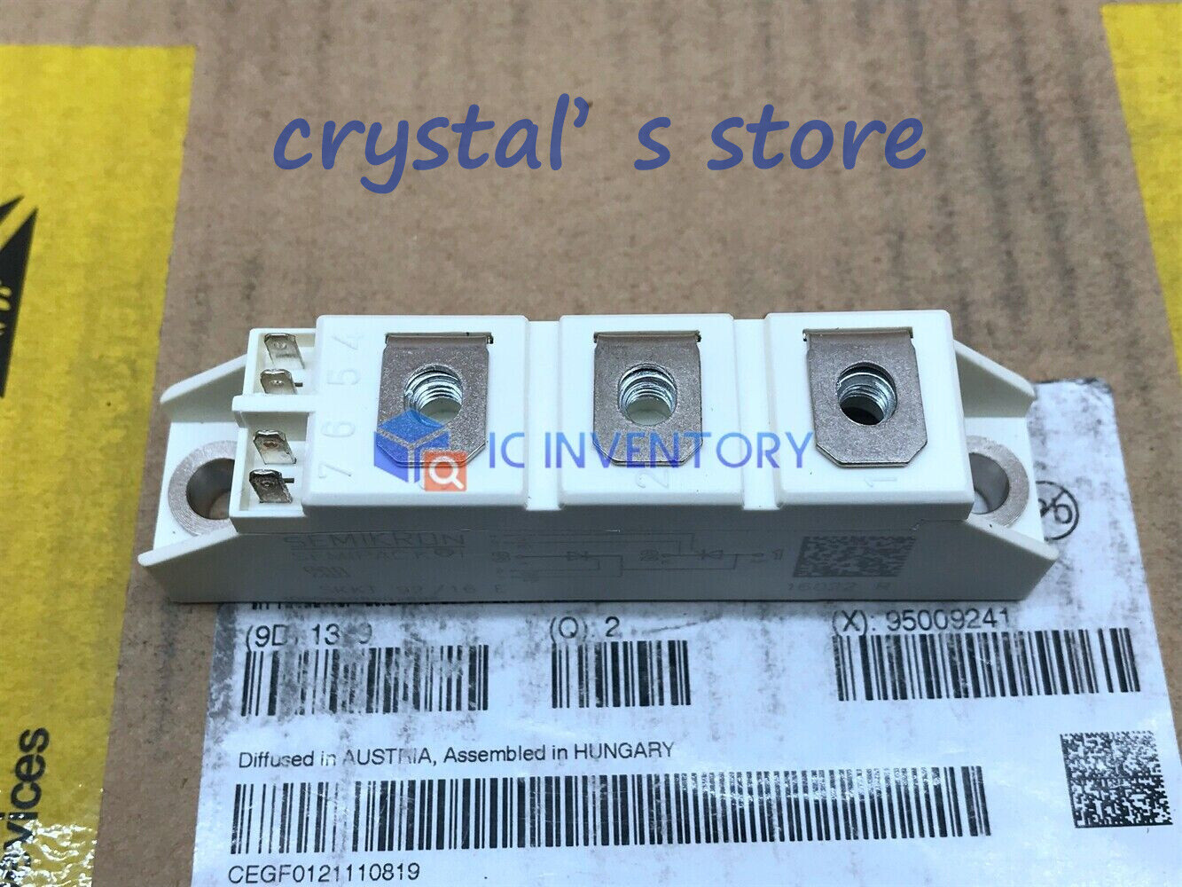 1PCS SEMIKRON SKKT92/16E SKKT92-16E Module Power Supply New Quality Guarantee