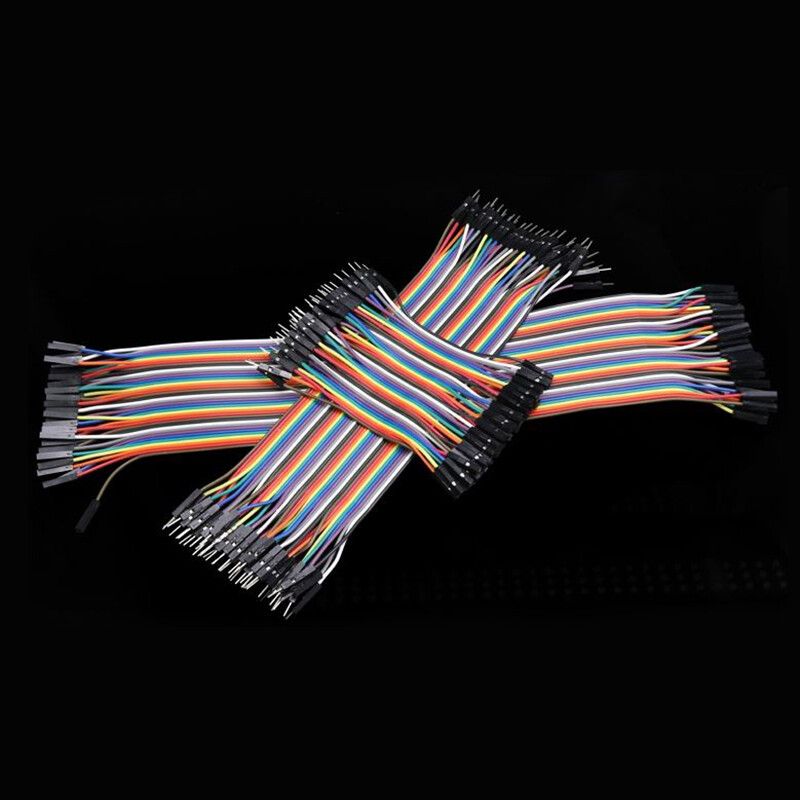 40P Dupont Jump Wire M-F / M-M / F-F Jumper Breadboard Cable Lead 10cm/21cm/30cm