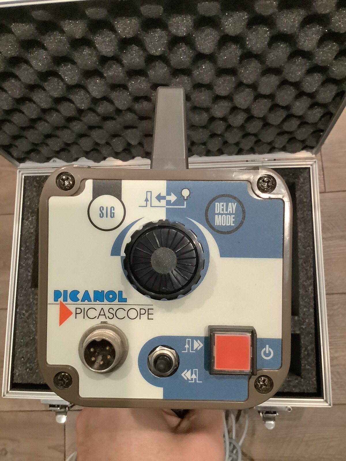 Picanol Picascope Digital Strobo Nidec Shimpo D315 12v DC Stroboscope