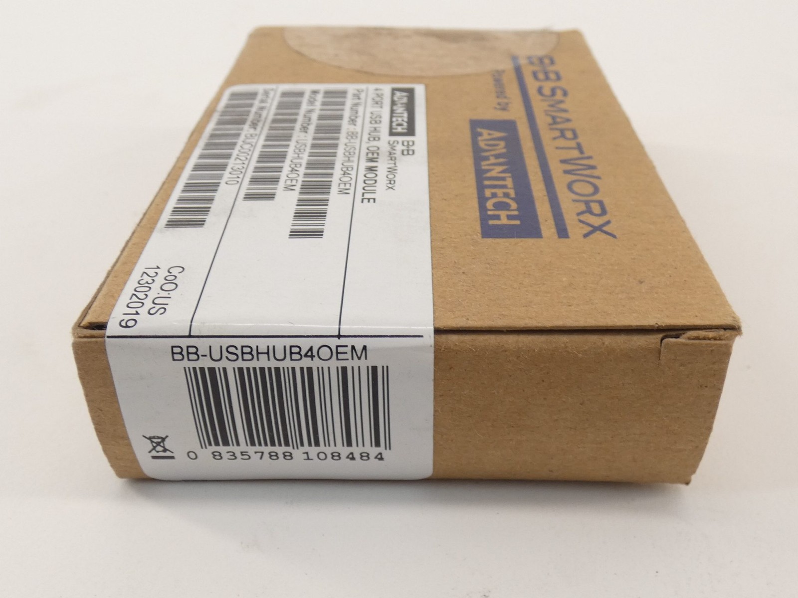 Advantech USBHUB4OEM 4-Port USB Hub Module B+B Smartworx – NEW Surplus!