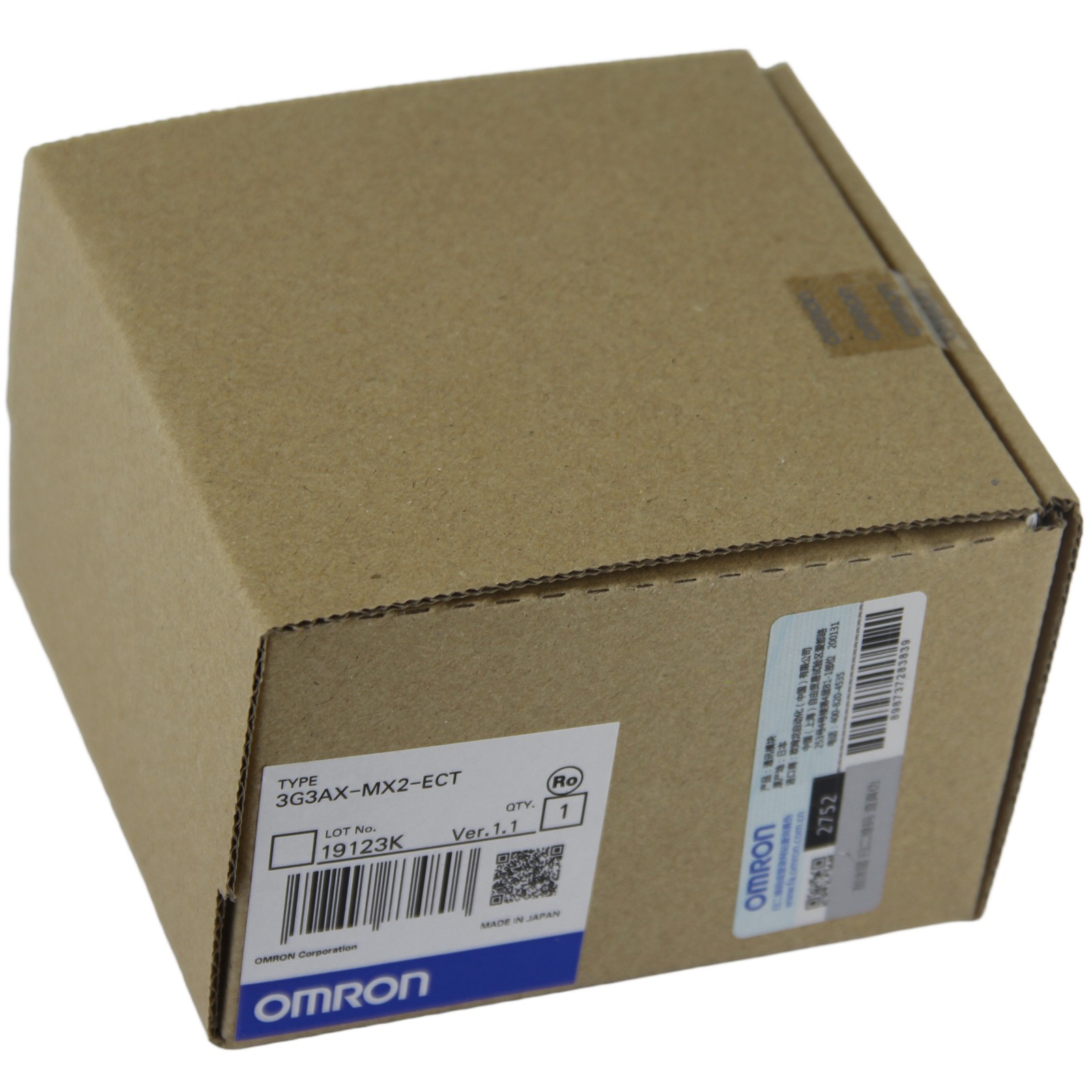 NEW OMRON 3G3AX-MX2-ECT, MX2 EtherCAT Communication Module