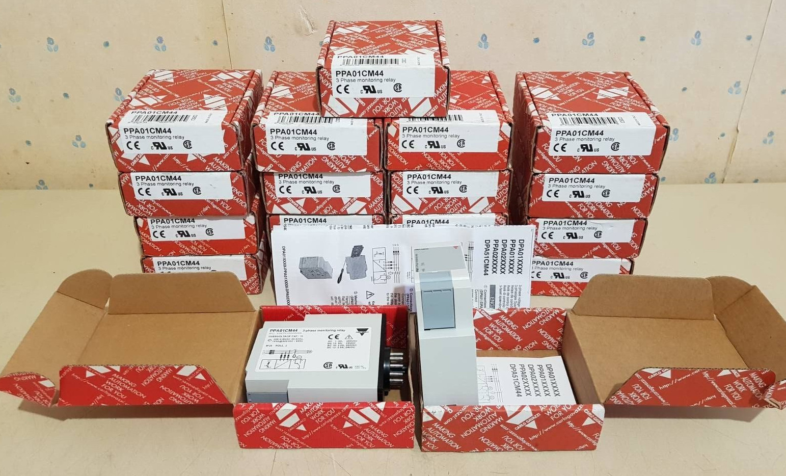 CARLO GAVAZZI PPA01CM44 PPA01 3-Phase monitoring relay #BD7809# (1 pcs)
