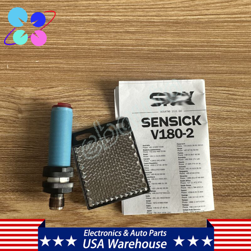Photoelectric Sensor For Sick VL180-2P42436 6037496 4 Pins , Brand New