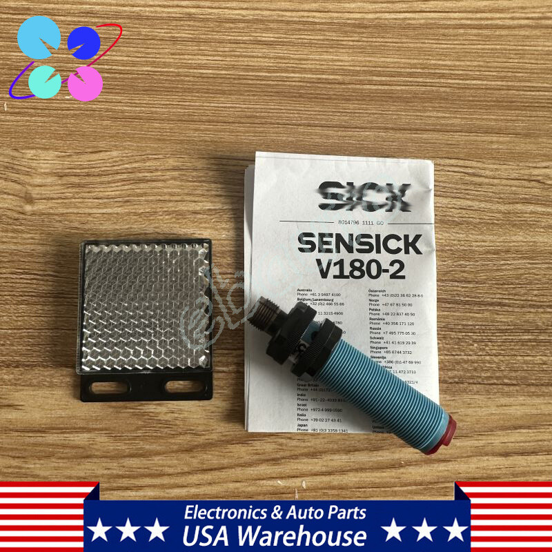Photoelectric Sensor For Sick VL180-2P42436 6037496 4 Pins , Brand New