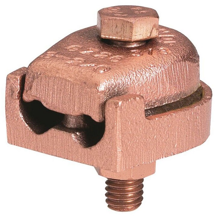 Burndy GZ26-58, 3 to 2/0 AWG Str, 5/8 Stud, Mechanical Grounding Connector, 1 pc