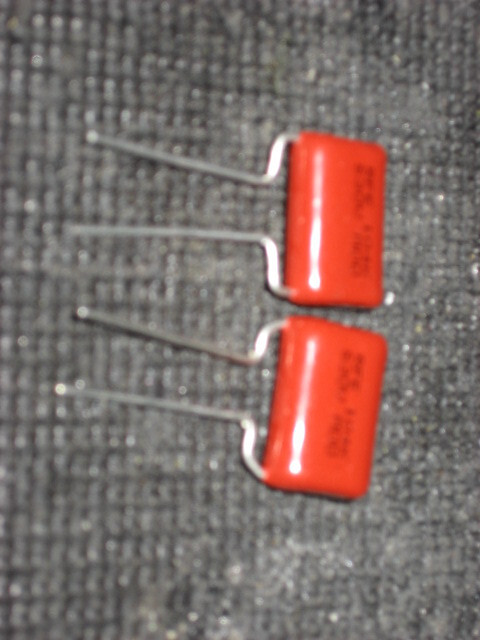 .1uf 630 volt DC Capacitors, made by RFE, qty of 2