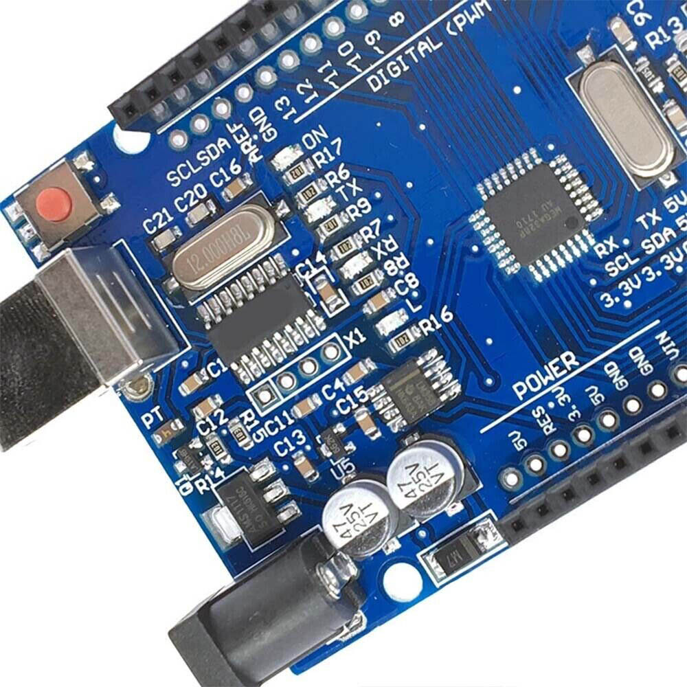 3pcs For Arduino UNO R3 Development Board ATmega328P ATMEGA16U2+ USB Cable USA