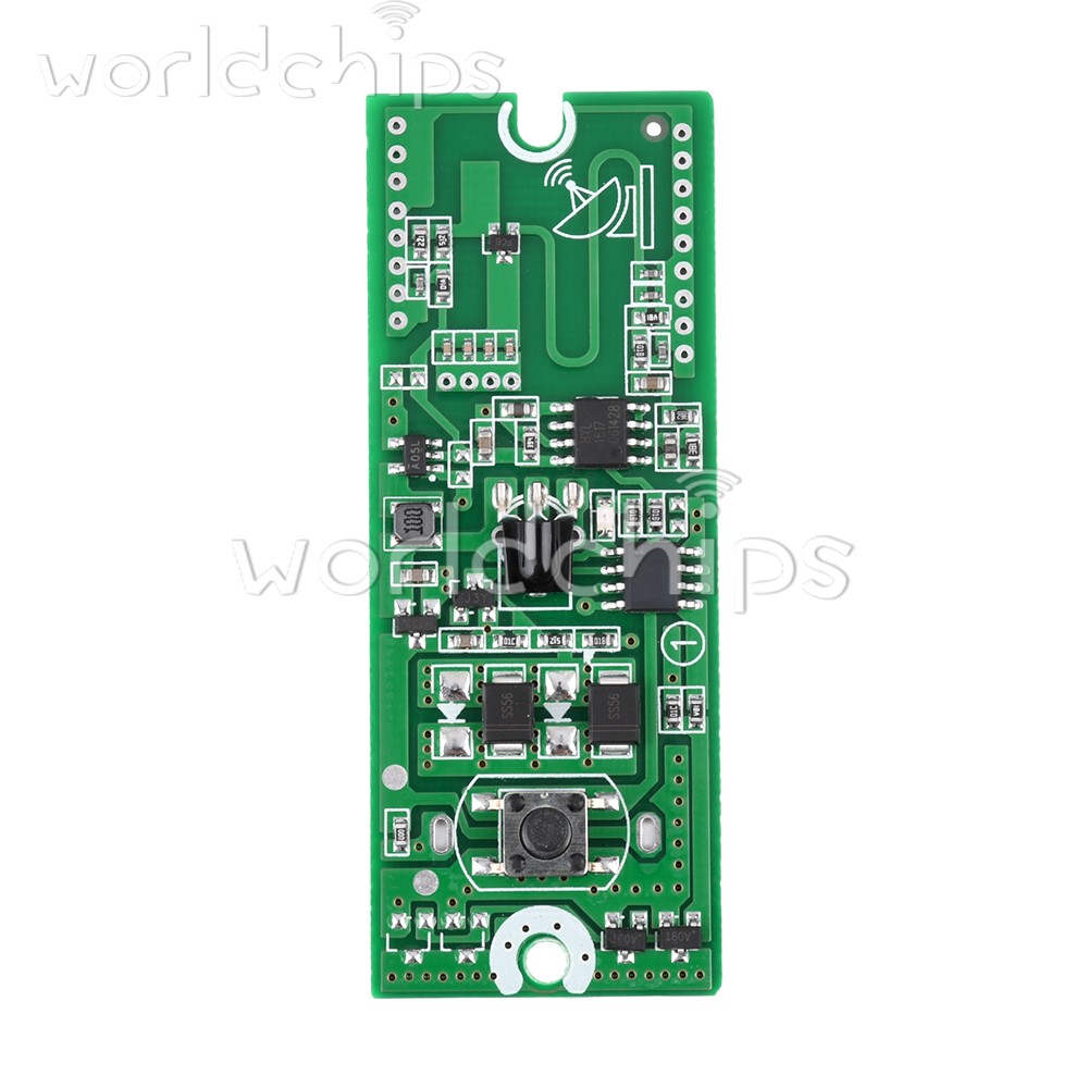 3.2V 3.7V Radar Human Body Sensor Solar Light Circuit Board Driver with Memory