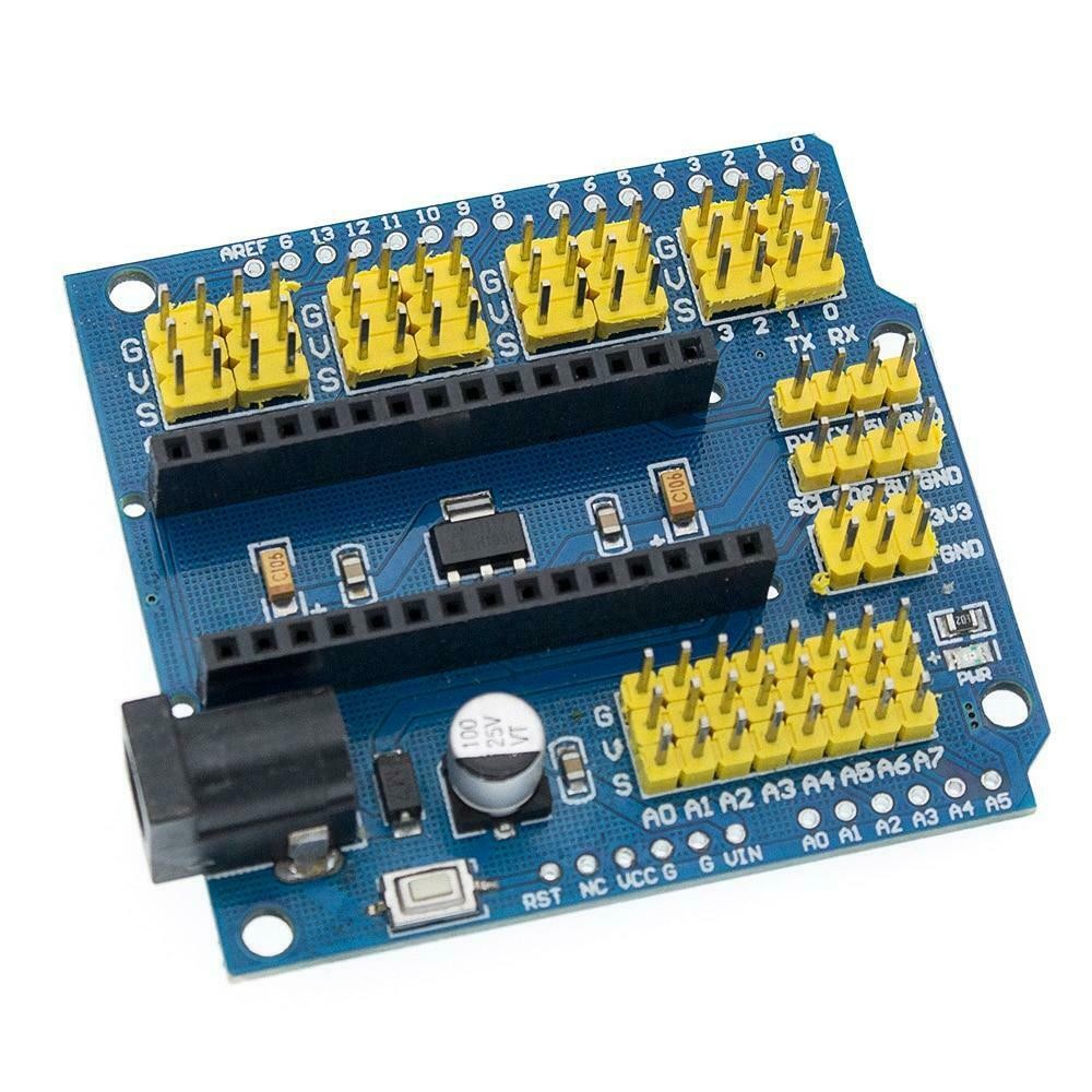 2pcs Nano V3.0 I/O Expansion Sensor Shield UNO R3 Arduino Compatible