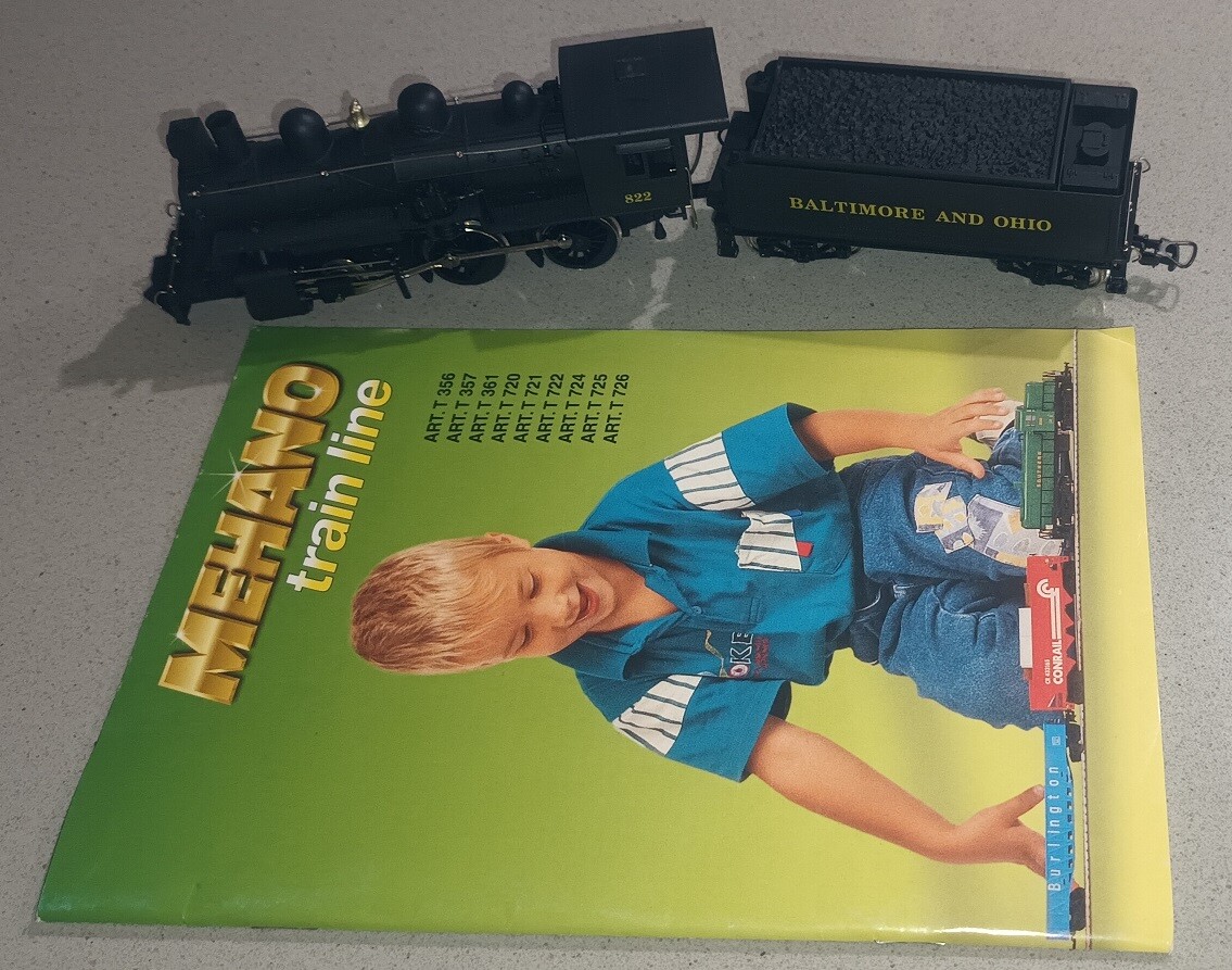 COMPLETE ELECTRIC TRAIN CIRCUIT H0 – MEHANO T724 – ROYAL EXPRESS