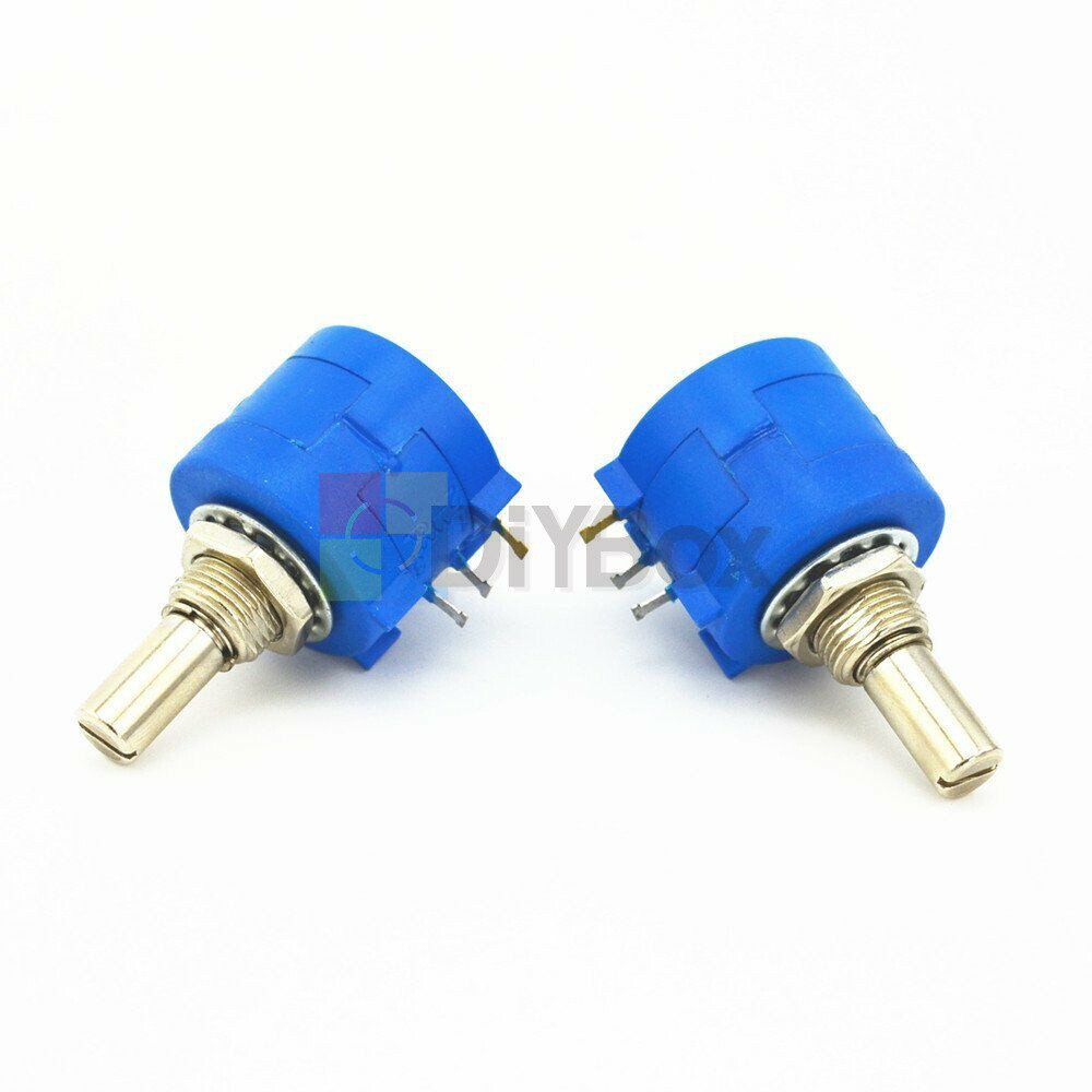 3590S Precision Potentiometer 100K K 2K 5K 10K 20K 50K Ohm Pot 10 Turn New