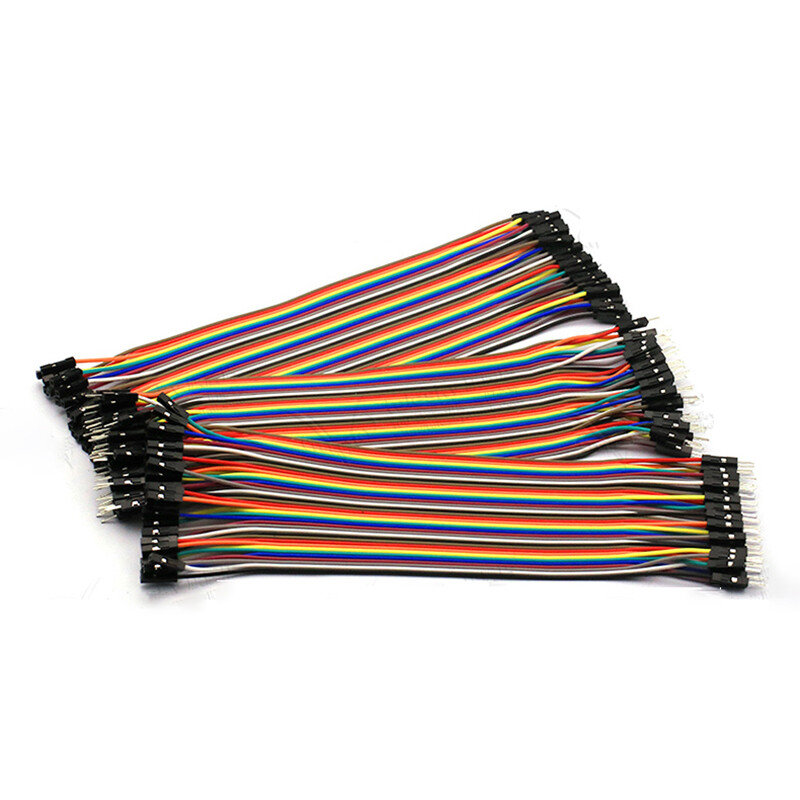Dupont Cables 40 Pins M-F, M-M, F-F Jumper Breadboard Lead Wire 40P Ribbon PI