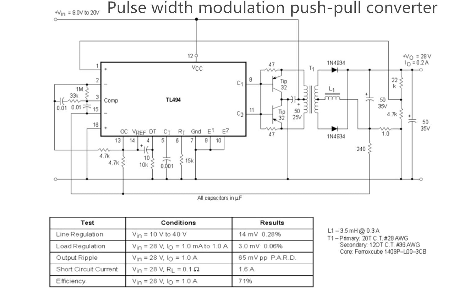 20Pcs TL494CN TL494 Counter IC,PWM Controller Integrated Circuit,300 Khz 16-Pin