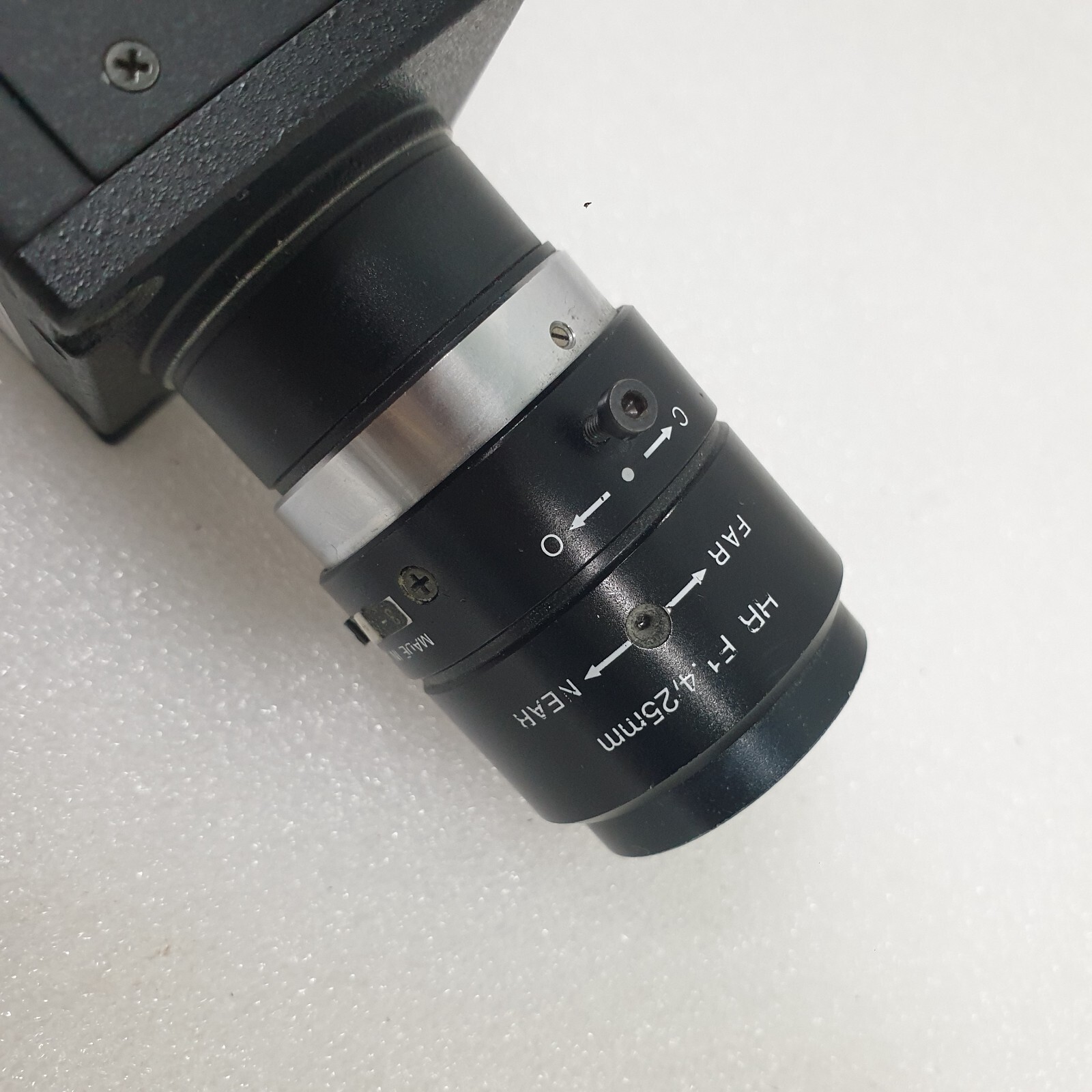 JAi CV-M50 Industrial Compact Monochrome Camera With Navitar HR F1.4/25mm Lens