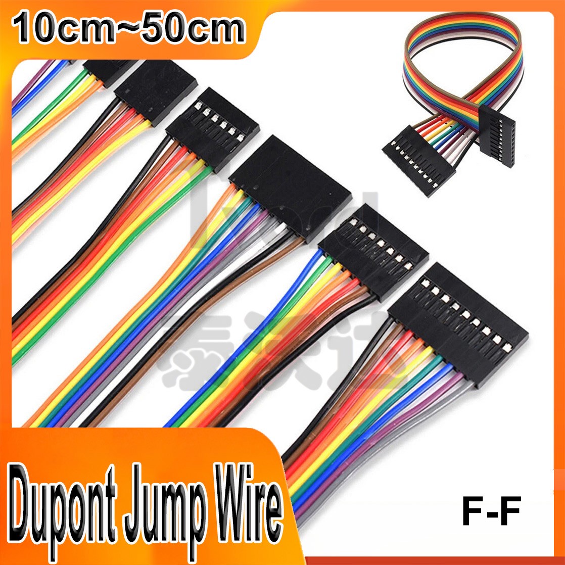 Dupont Jump Wire Female To Female Jumper Breadboard Cable For DIY 2.54mm