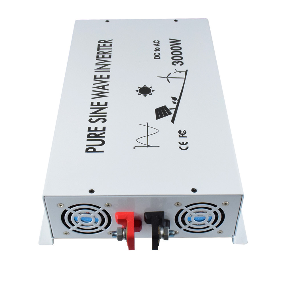 3000W Pure Sine Wave Inverter 24V DC to 120V AC Solar Generator Inverter new car