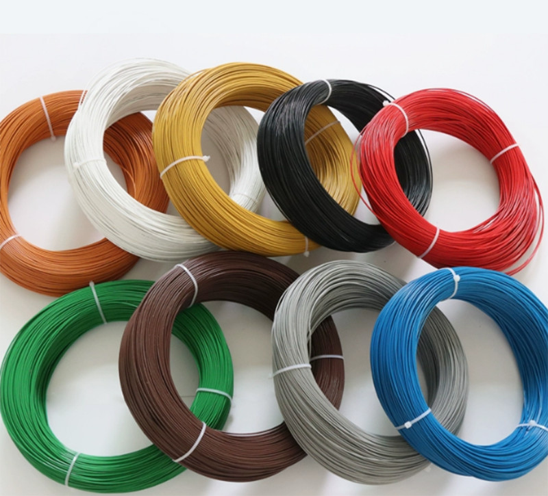Flexible Tin Plated Copper UL1332 12AWG to 28AWG PTFE Cable for High Temperature