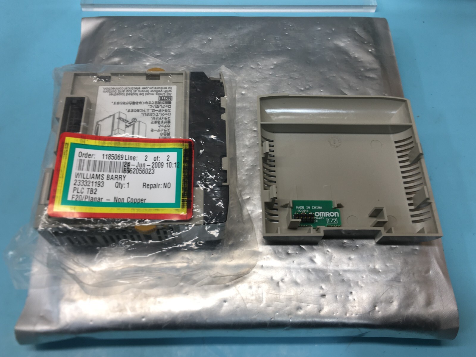 OMRON CQM1-ID211 INPUT MODULE, CQM1-ID211-1, PLC TB2, 233321193, 184033