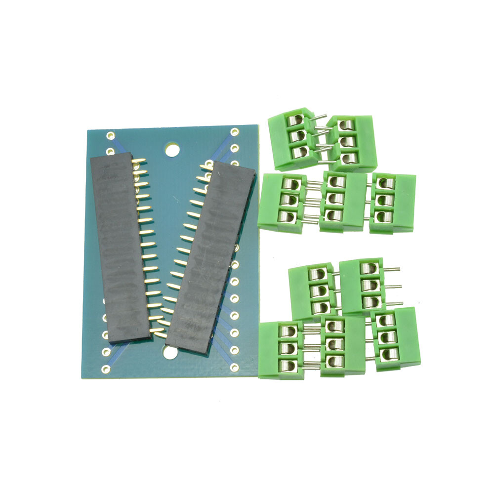 Expansion Board Terminal Adapter DIY Kits for Arduino NANO IO Shield V1.0