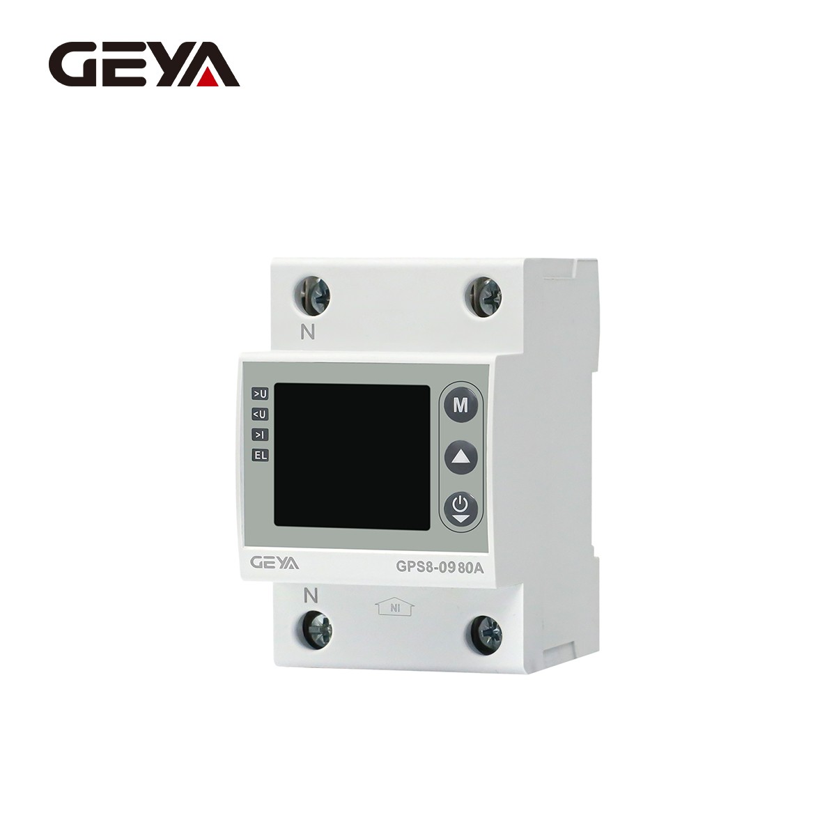 GEYA Tuya WIFI Kwh Metering Voltage Current & Leakage Protection 63A 80A AC220V
