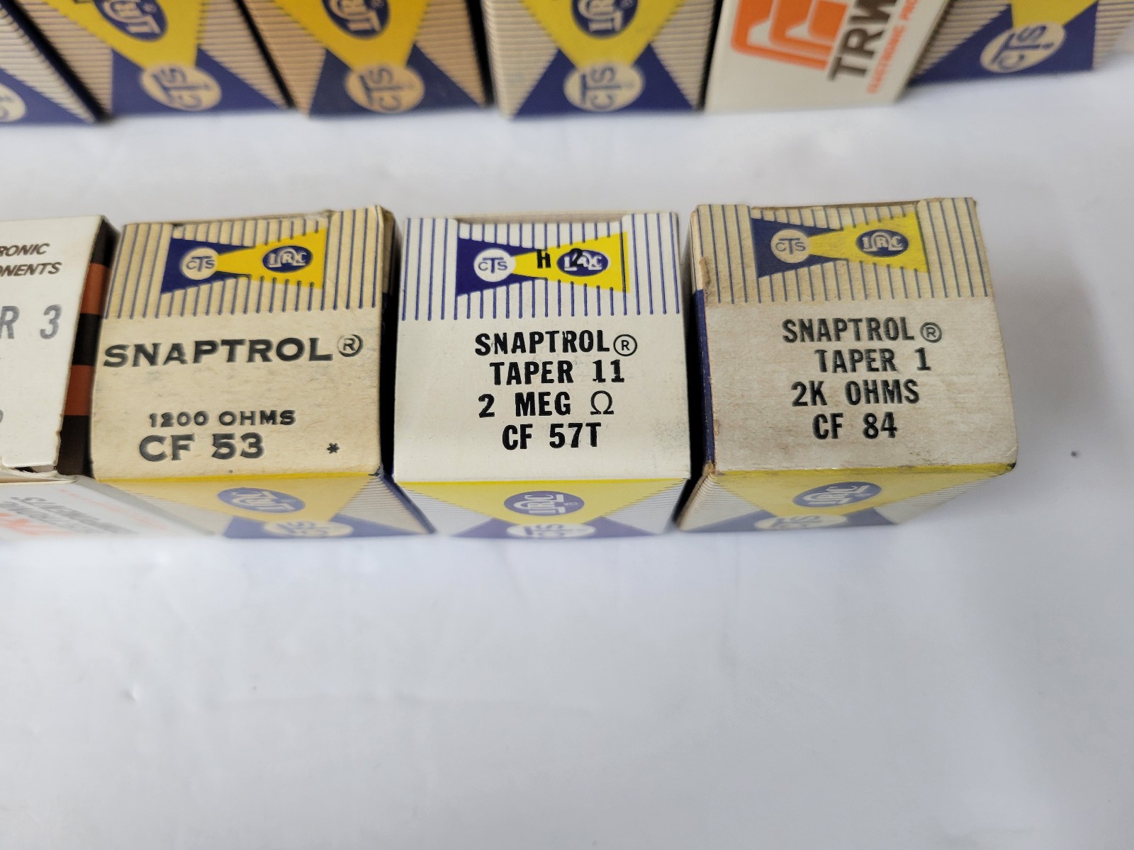 NOS Vintage CTS & TRW Brand Snaptrol Components *various numbers see list*