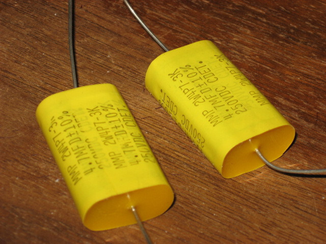 4.7uf 250 volt Mylar capacitor, qty of 1
