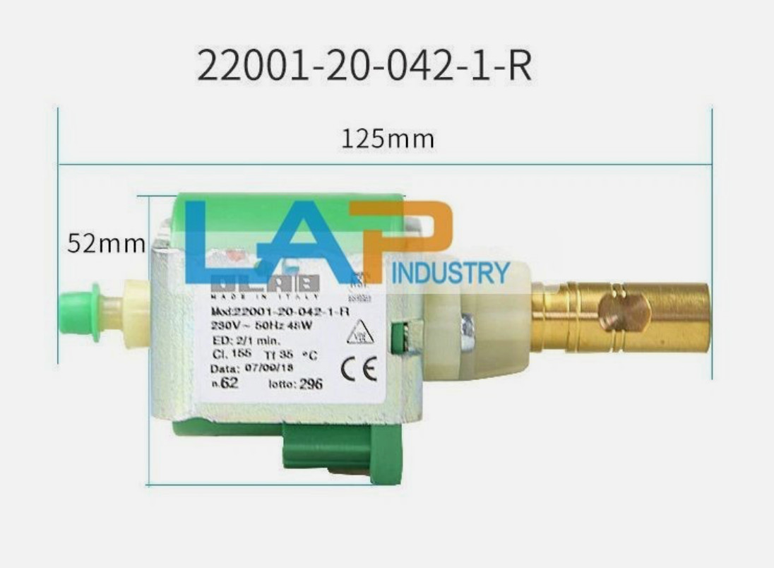 1x High pressure spray electromagnetic pump 22001-20-042-1-R 230V 50Hz 48W *tlp