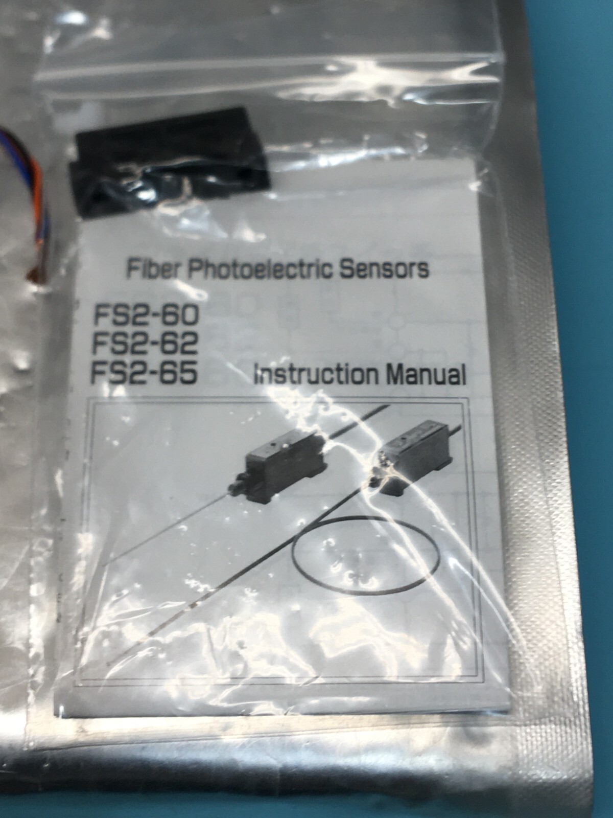 KEYENCE FS2-60 FIBER PHOTO ELECTRIC SENSOR (FS2-60), 162318